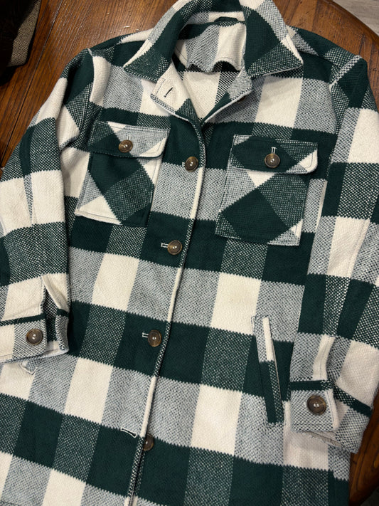 Giacca camicia flanella tg.S/M